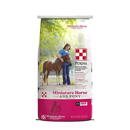 Purina Miniature Horse and Pony Feed, 50 lb. Bag