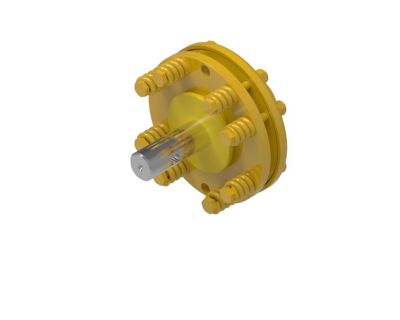 Image showing  Universal Friction Clutch, 1-3/8 in., Round Both Ends