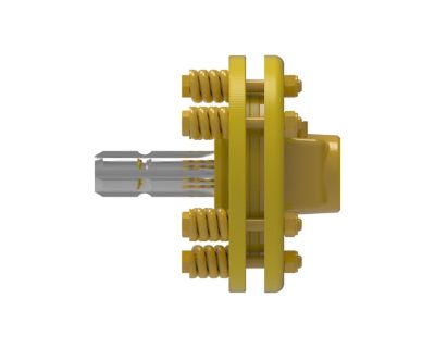 Image showing  Universal Friction Clutch, 1-3/8 in. x 6-Spline