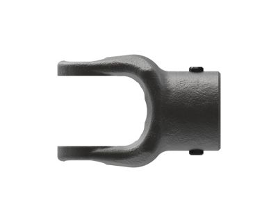 Image showing  1-1/4 in. Implement Yoke, Round Bore with Double Keyway and Set Screw for 12 Series North American