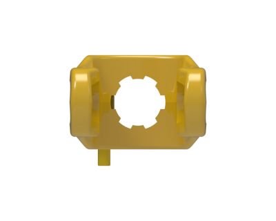 Image showing  1-3/8 in. x 6-Spline Metric BYPY 4 Series Quick Disconnect Tractor Yoke