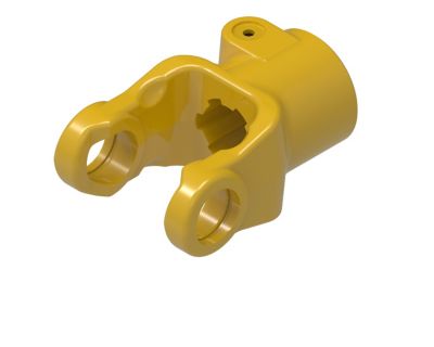 Image showing  1-3/8 in. x 6-Spline Metric BYPY 3 Series Quick Disconnect Tractor Yoke