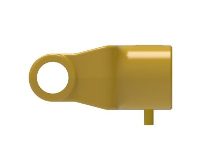 Image showing  1-3/8 in. x 6-Spline Metric BYPY 3 Series Quick Disconnect Tractor Yoke