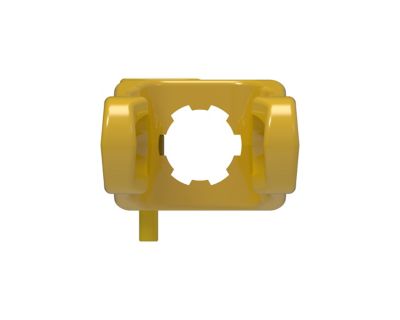 Image showing  1-3/8 in. x 6-Spline Metric BYPY 3 Series Quick Disconnect Tractor Yoke