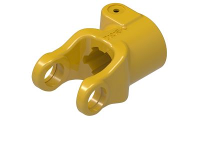 Image showing  1-3/8 in. x 6-Spline Metric BYPY 1 Series Quick Disconnect Tractor Yoke