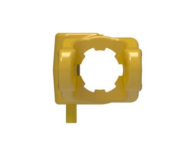 Image showing  1-3/8 in. x 6-Spline Metric BYPY 1 Series Quick Disconnect Tractor Yoke