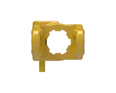 Image showing  1-3/8 in. x 6-Spline Metric BYPY 2 Series Quick Disconnect Tractor Yoke