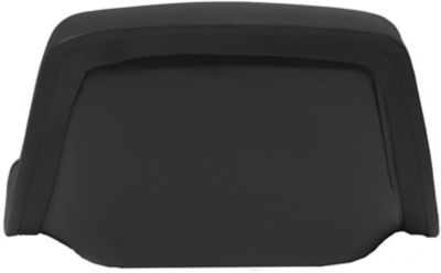 Image showing  Low-Back Steel Pan Tractor Seat, Black