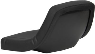 Image showing  Low-Back Steel Pan Tractor Seat, Black