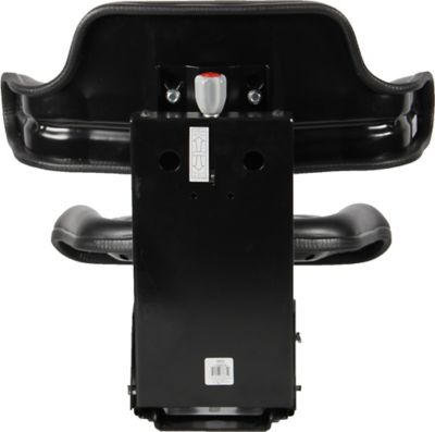 Image showing 5 th Black Talon 20.5 in. Universal Replacement Tractor Seat with Adjustable Suspension, Black