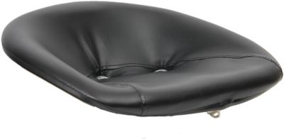 Black Talon Padded Pan Tractor Seat, Black