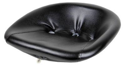 Image showing 5 th Black Talon Padded Pan Tractor Seat, Black
