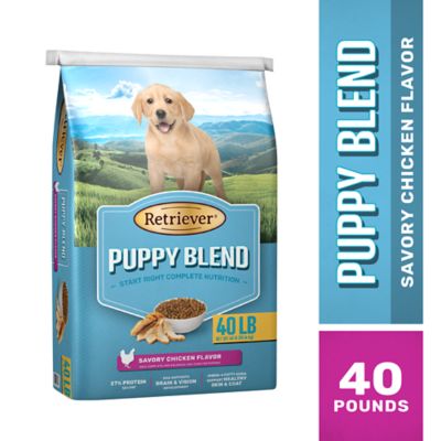 Retriever Puppy Blend Savory Chicken Recipe Dry Dog Food