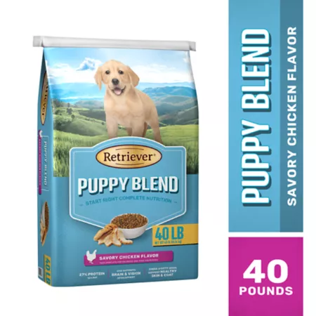 Retriever Puppy Blend Tasty Chicken Recipe Dry Dog Food