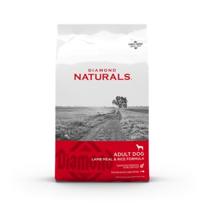 Diamond Naturals Adult Dog Lamb Meal & Rice Formula Dry Dog Food We have 2 adult dogs, a boxer and a bully breed