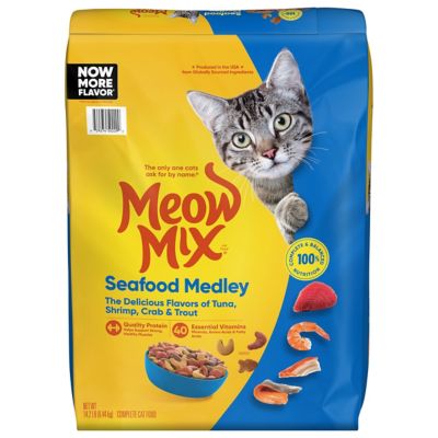 Meow Mix Seafood Medley Dry Cat Food