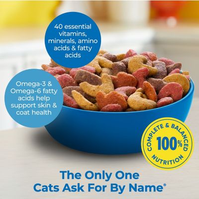 Image showing  Seafood Medley Tuna, Shrimp, Crab and Trout Recipe Dry Cat Food