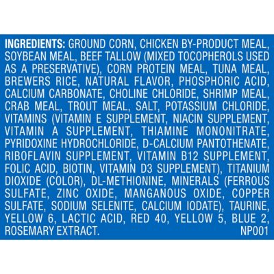 Image showing 5 th Meow Mix Seafood Medley Tuna, Shrimp, Crab and Trout Recipe Dry Cat Food