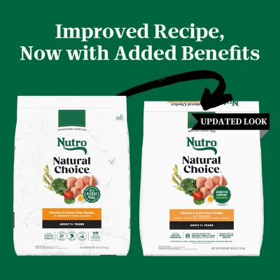 Image showing  Adult Chicken and Brown Rice Recipe Dry Dog Food