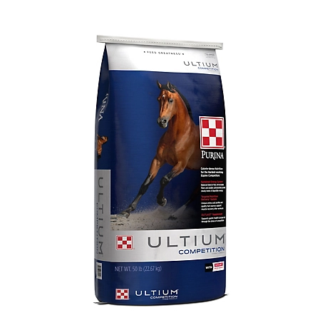 Purina Ultium Competition Horse Formula Feed, 50 lb.