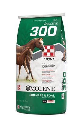 Image showing  Omolene #300 Growth Foal and Lactating Mare Horse Feed, 50 lb. Bag