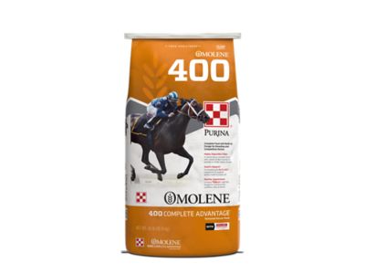 Purina Omolene #400 Complete Advantage Horse Feed, 40 lb. Great feed