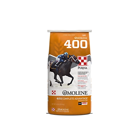 Purina Omolene #400 Complete Advantage Horse Feed, 40 lb.