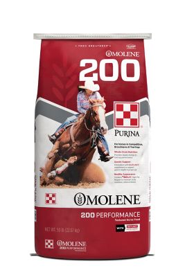 Purina Omolene #200 Performance Textured Horse Feed, 50 lb. Bag