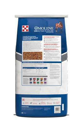 Image showing  Omolene #100 Active Pleasure Work Horse Feed, 50 lb. Bag
