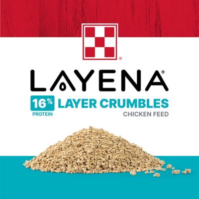 Image showing  Layena Layer Crumbles Chicken Feed