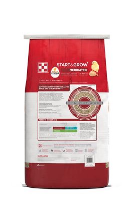 Image showing  Start and Grow Medicated Crumbles Chick Feed