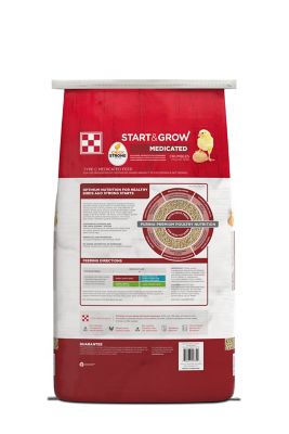 Image showing  Start and Grow Medicated Crumbles Chick Feed
