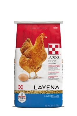 Purina Layena Poultry Pelleted Hen Feed, 25 lb.