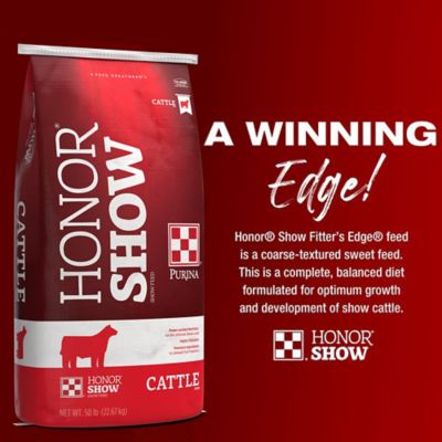 Image showing  Honor Show Fitter's Edge Beef Cattle Feed, 50 lb. Bag