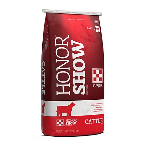 Purina Honor Show Finishing Touch Cattle Feed, 50 lb.