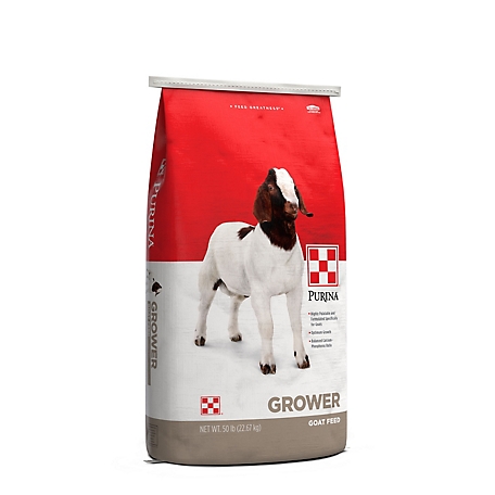 Purina Goat Grower 16 DQ .0015 Medicated Goat Feed, 50 lb. Bag