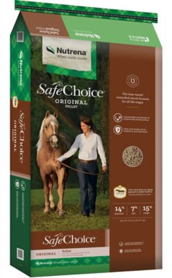 Nutrena SafeChoice Original Horse Feed, 50 lb