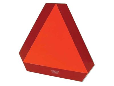 Image showing  Slow Moving Vehicle Emblem Decal, ASAE 276.8