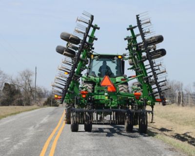 Image showing  Plastic-Back Slow Moving Vehicle Sign, ASAE 276.8