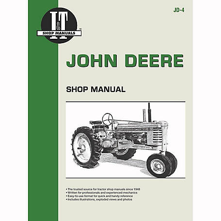 John Deere 70 Diesel Tractor I&T Shop Manual 