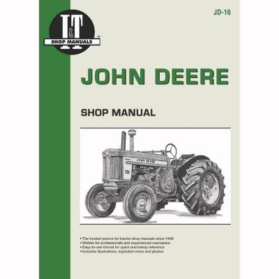 I&T Shop Manuals John Deere Shop Manual for 520, 530, 620, 630, 720, 730, 80 Pages