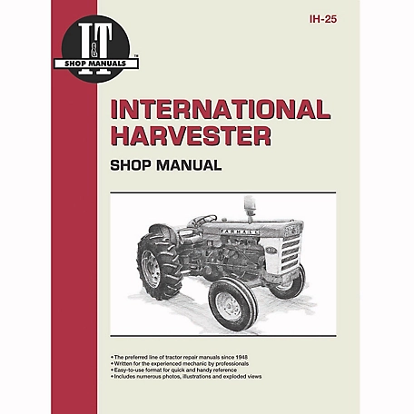 I&T Shop Manuals International Harvester Shop Manual for 460, 560, 606, 660, 2606, 96 Pages