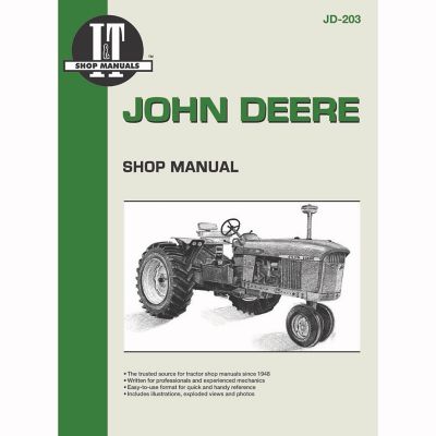 I&T Shop Manuals John Deere Shop Manual for 3010, 3020, 4000, 4010, 4020, 224 Pages