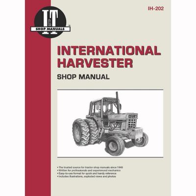 I&T Shop Manuals International Harvester Shop Manual for 544, 656, 666, 686, Hydro 70, Hydro 86, 304 Pages