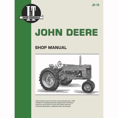 I&T Shop Manuals John Deere Shop Manual for 50, 60, 70, 72 Pages