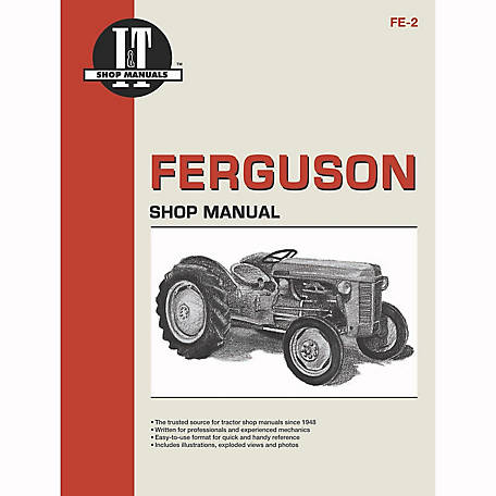 Parts & Workshop Manual Ferguson Diesel Tractor TEF 20 Operators 3 x Manuals 