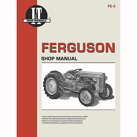 I&T Shop Manuals Massey Ferguson Shop Manual for TE-20, TO-20, TO-30, 32 Pages