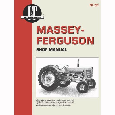 I&T Shop Manuals Massey Ferguson Shop Manual for MF65, MF85, MF88, MF Super 90, MF Super 90WR, MF1080 and More, 432 Pages