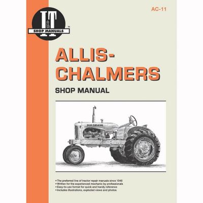 I&T Shop Manuals Allis-Chalmers Shop Manual for B, C, CA, G, RC, WC, WD, WD45, WD45 Diesel, WF, 96 Pages