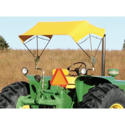 Snowco 50 in. x 48 in. Jbt-3 Sunshade Complete with Yellow Cover and Universal Mounting Bracket